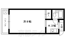 京都市営烏丸線 松ヶ崎駅 徒歩15分 5階/-
