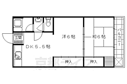 京都市営烏丸線 北大路駅 徒歩14分 2階/-