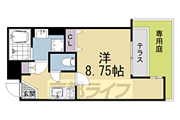 ヴィラ北白川II 1階/-