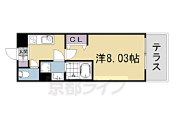 ヴィラ京大北　III 1階/-