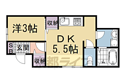 間取図画像 1DK