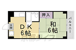 間取図画像 1DK