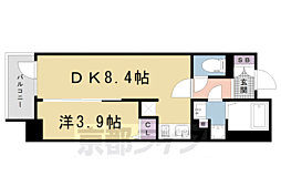 間取図画像 1DK