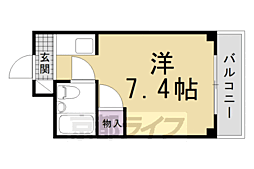 ハイツ葵 1Kの間取図画像