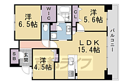 京都市営烏丸線 北大路駅 徒歩25分 4階/-