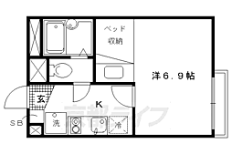 京福電気鉄道北野線 北野白梅町駅 徒歩7分 1階/-