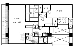 京都市営烏丸線 四条駅 徒歩2分 13階/-