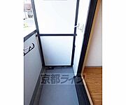 洗濯機置き場です。