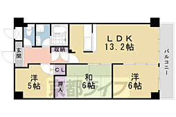 近鉄京都線 十条駅 徒歩11分 4階/-