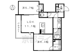 クレスティーク下鴨 2階/-