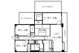 阪急京都本線 桂駅 4km 6階/-
