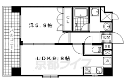 京都地下鉄東西線 東野駅 徒歩7分 5階/-