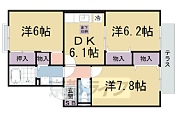 JR湖西線 唐崎駅 徒歩7分 1階/-