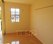 クローゼット付きの洋室です