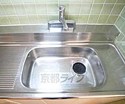 大きめシンクで洗い物もサッと片付く