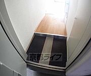 明るい玄関です
