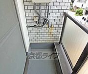 洗濯機置き場です。