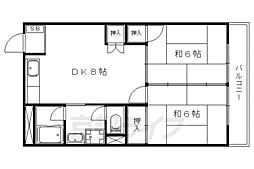 京都地下鉄東西線 御陵駅 徒歩13分 2階/-