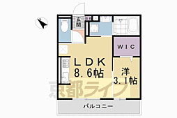 近鉄京都線 上鳥羽口駅 徒歩5分 2階/-