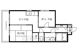グリーンピアO.M.K. 2DKの間取図画像