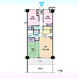 間取図画像 3LDK