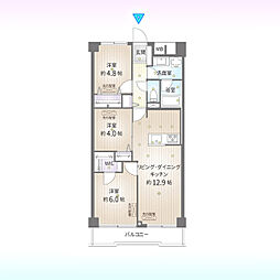 間取図画像 3LDK