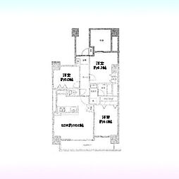ダイアパレス春日部センタースクェア 3LDKの間取図画像
