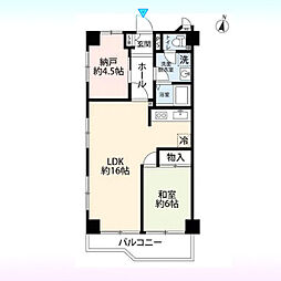 間取図画像 1SLDK
