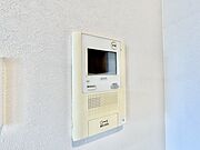 安心のＴＶモニター付きインターフォン。 