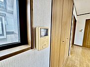 安心のＴＶモニター付きインターフォン。 