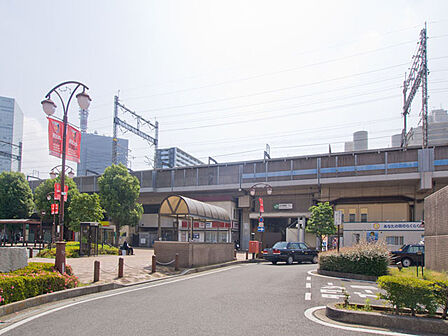 北与野駅(560m)