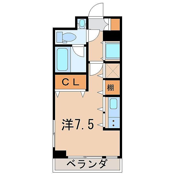 ノヴェルマンション443 512｜福島県福島市鎌田字下釜(賃貸マンション1R・4階・27.00㎡)の写真 その2