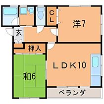 ロータスハイム 102 ｜ 福島県福島市宮代字段ノ腰（賃貸アパート2LDK・1階・60.00㎡） その2