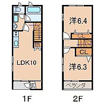 リバービューみどりの杜III I ｜ 福島県伊達市川原町（賃貸アパート2LDK・1階・54.30㎡） その2