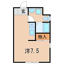 コーポ・サークル1 102 ｜ 福島県福島市渡利字川岸町（賃貸マンション1R・1階・22.00㎡） その2