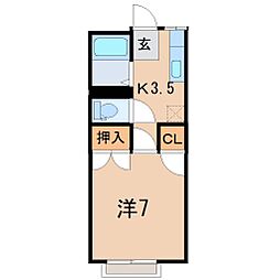 チェリーハイツS2 2階/210