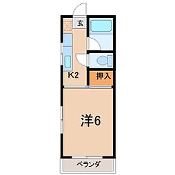 ビューハイツA 1階