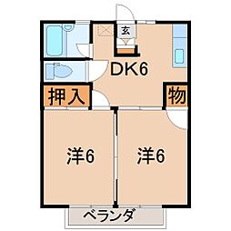 桜町ハイツ 1階/-