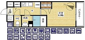 プレサンス塚本駅前  ｜ 大阪府大阪市西淀川区柏里2丁目（賃貸マンション1K・9階・21.97㎡） その2