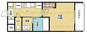 エステムコート新大阪XVフロウ  ｜ 大阪府大阪市東淀川区西淡路4丁目（賃貸マンション1K・2階・21.60㎡） その2