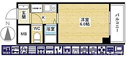 間取図画像 1K