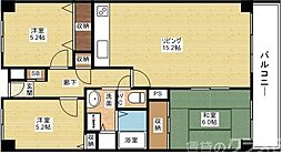ファミールハイツ北大阪1号棟 6階/-