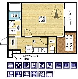フジパレス御幣島 1階