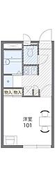間取図画像 1K
