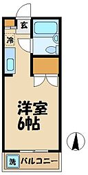間取図画像 1K