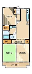 サニーコート高幡 3LDKの間取図画像