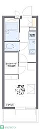 レオパレス椎の実3 1Kの間取図画像