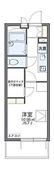 レオパレスサンモール 1Kの間取図画像