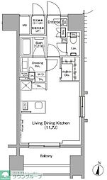 間取図画像 ワンルーム