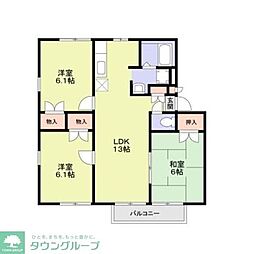 間取図画像 3LDK